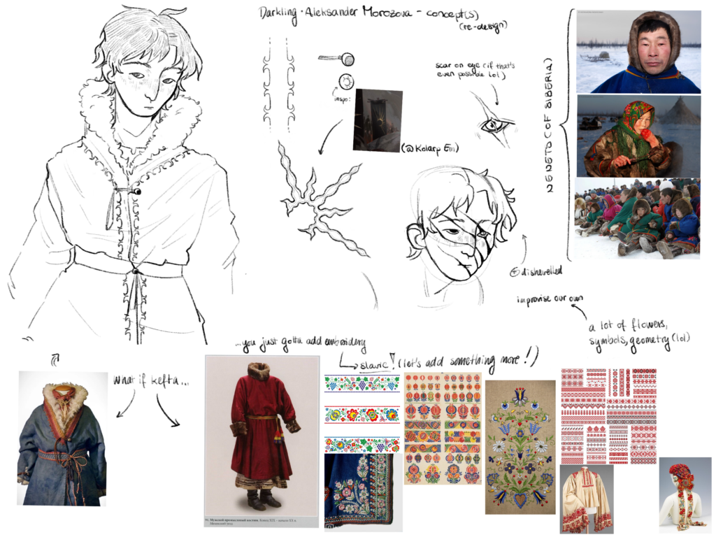 Temnyj, postava z knižní trilogie Světlo a stíny / The Darkling, character from the Shadow and Bone book trilogy
